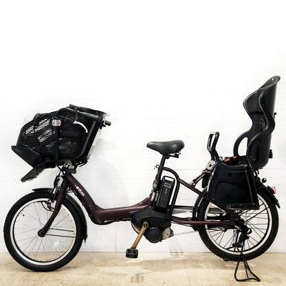ヤマハ PAS Kiss mini XL パス キッス ミニ XL パープル 20インチ YO081【中古車】