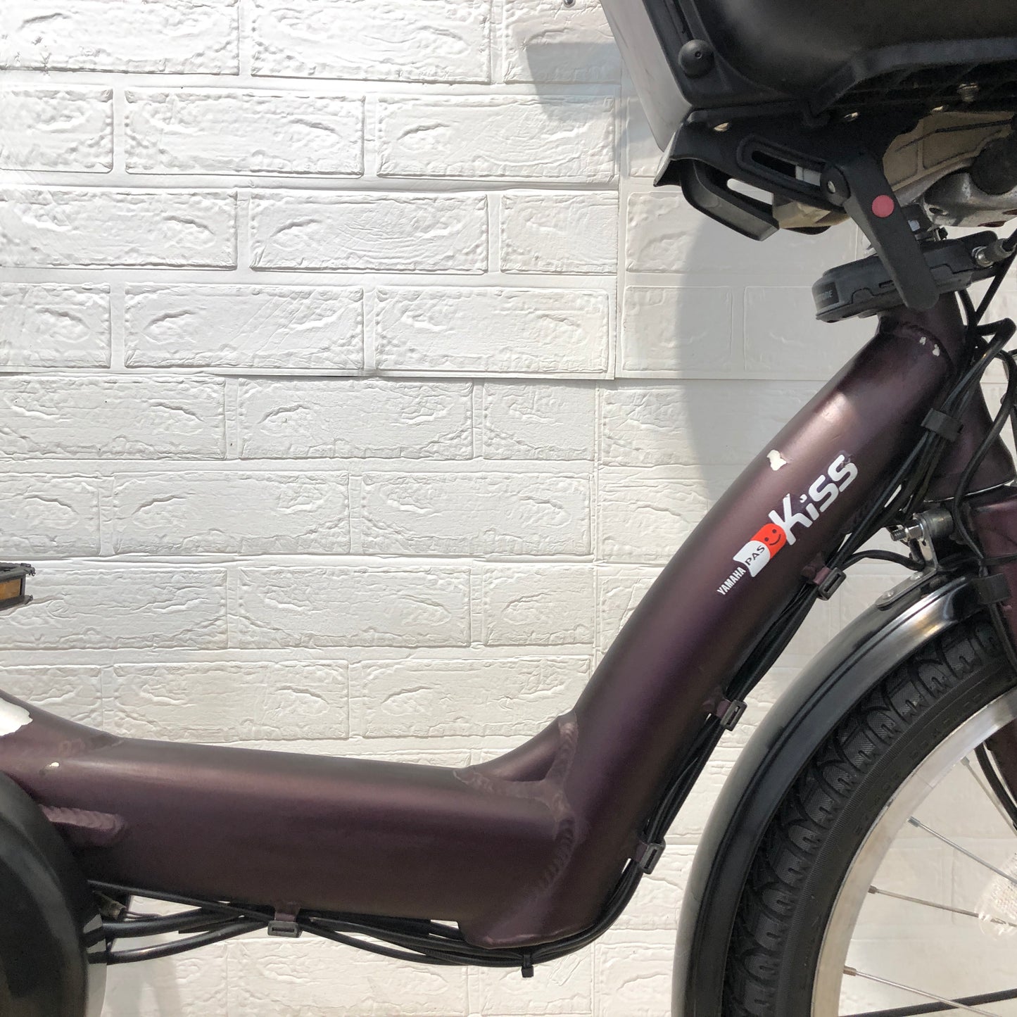 ヤマハ PAS Kiss mini XL パス キッス ミニ XL パープル 20インチ YO081【中古車】