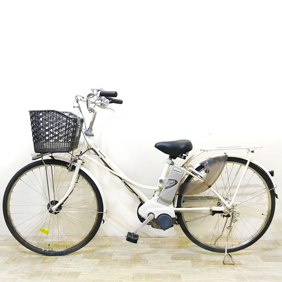 中古電動自転車 パナソニック カラーズ ホワイト 26インチ KZ146 – e