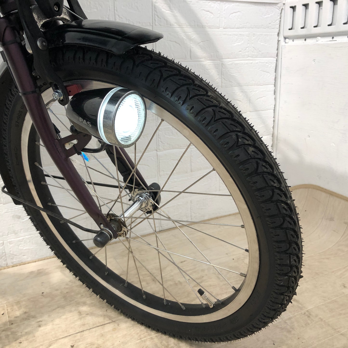 ヤマハ PAS Kiss mini XL パス キッス ミニ XL パープル 20インチ YO081【中古車】
