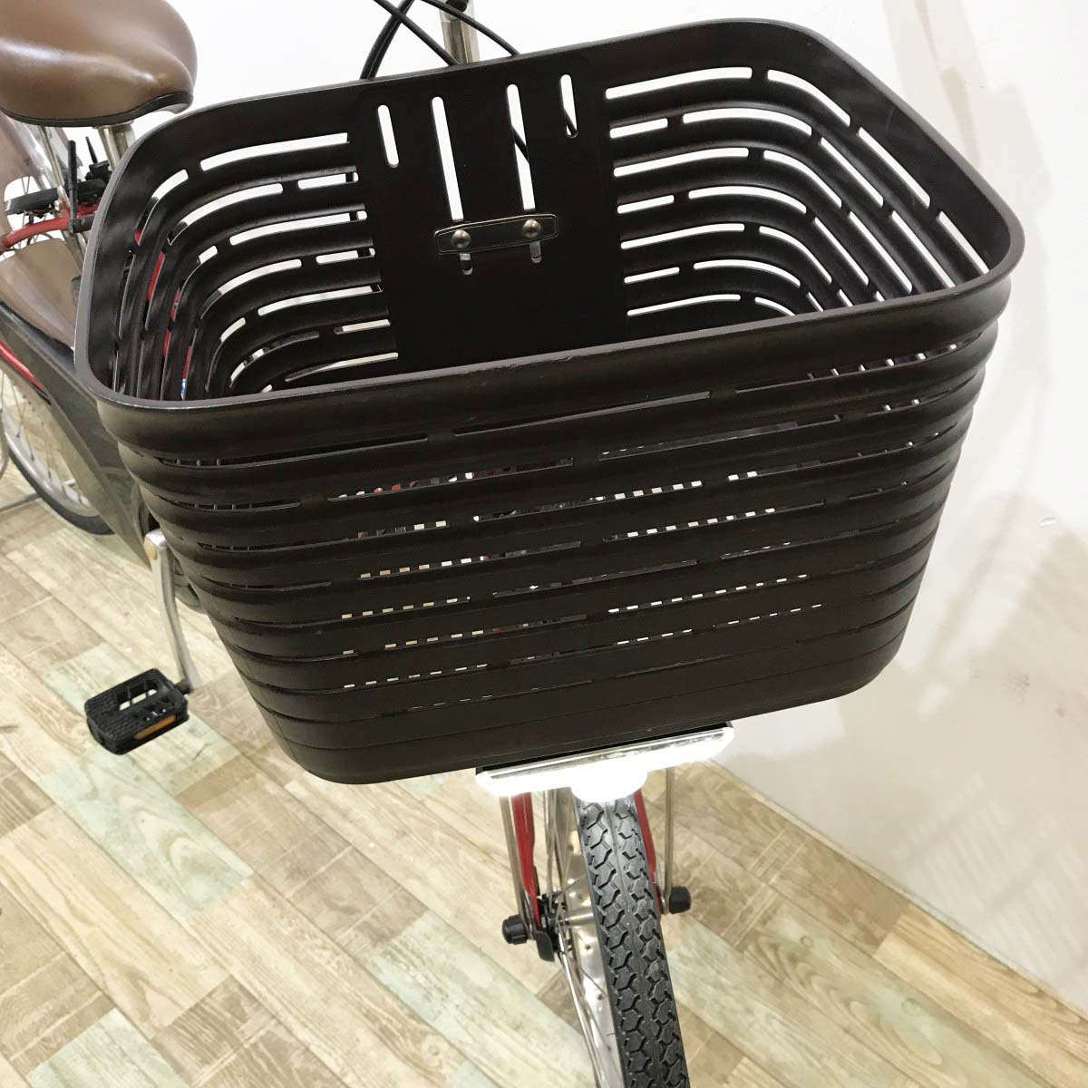 中古電動自転車 パナソニック ビビDX レッド 26インチ KJ085 – e-CHARIty