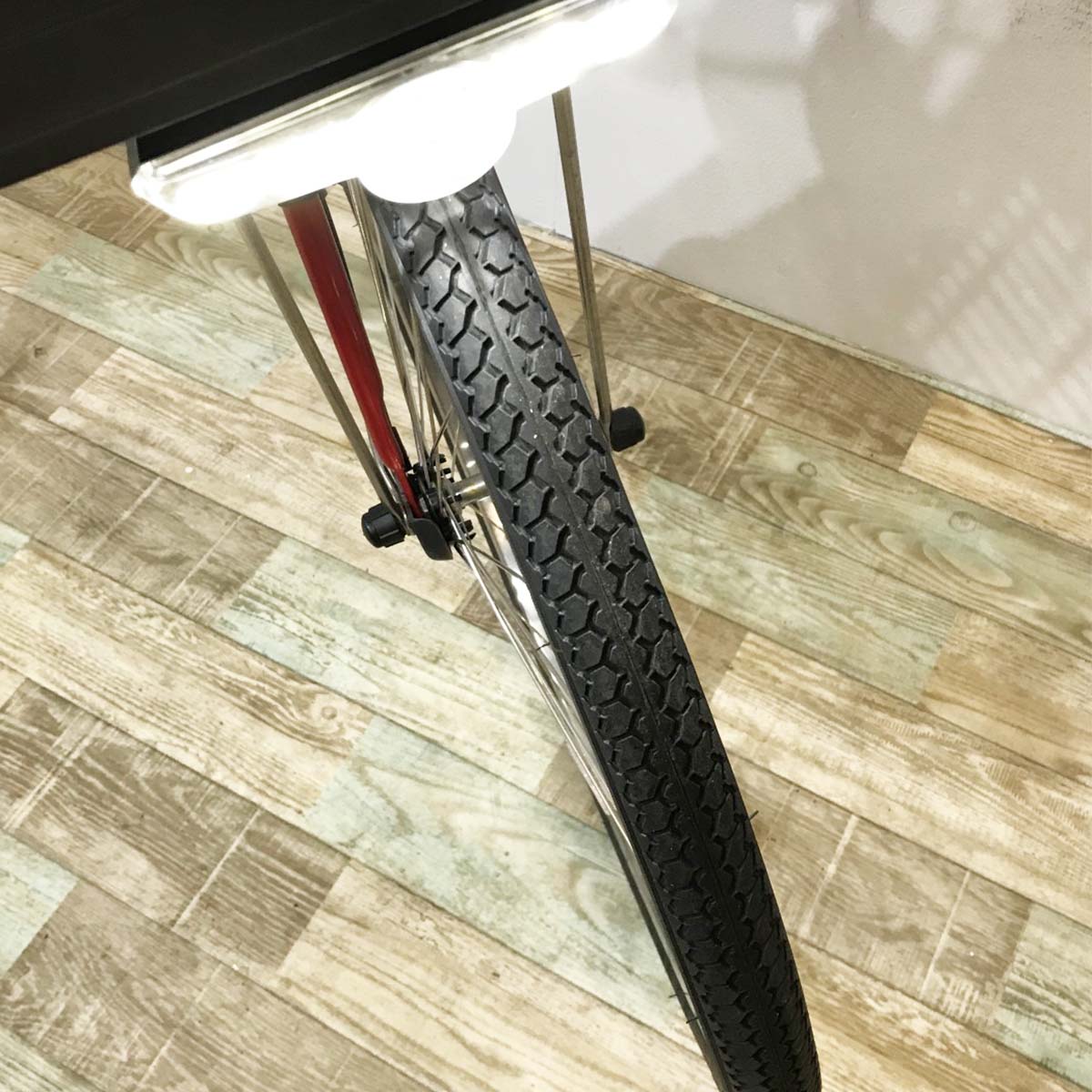 中古電動自転車 パナソニック ビビDX レッド 26インチ KJ085 – e-CHARIty