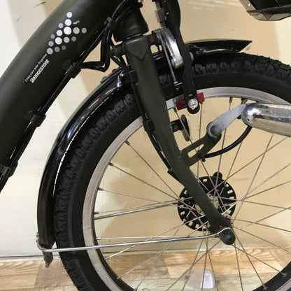 ブリヂストン アンジェリーノ プティット e カーキ 20インチ KQ129【中古車】