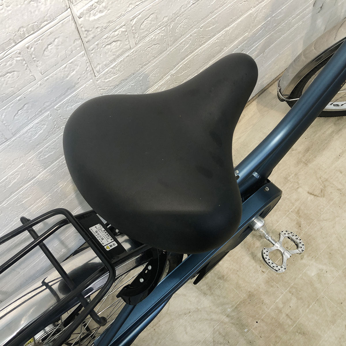 中古電動自転車 ヤマハ PAS ミナ ブルー 26インチ YG011