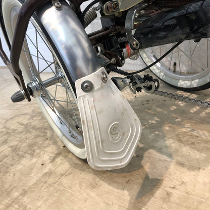 ヤマハ PAS パス ワゴン ブラウン 前18×後16インチ YA094 【中古車】