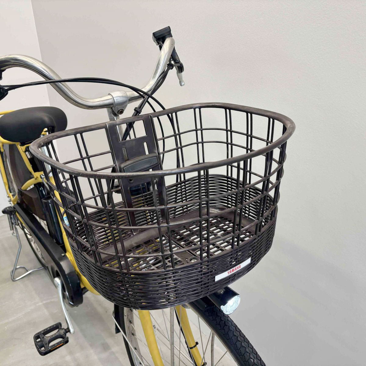中古電動自転車 ヤマハ PAS ウィズ イエロー 26インチ YJ031