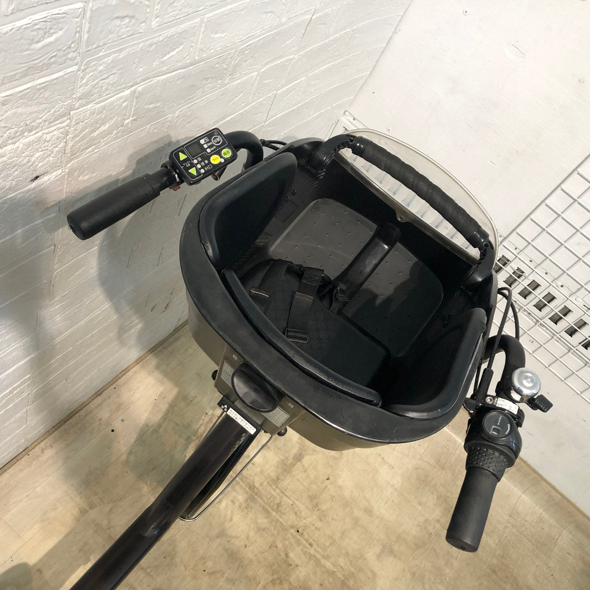 中古電動自転車 ブリヂストン アンジェリーノ プティット e ブラウン 20インチ YA095