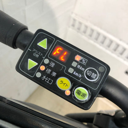 ブリヂストン アンジェリーノ プティット e ブラウン 20インチ YA095【中古車】