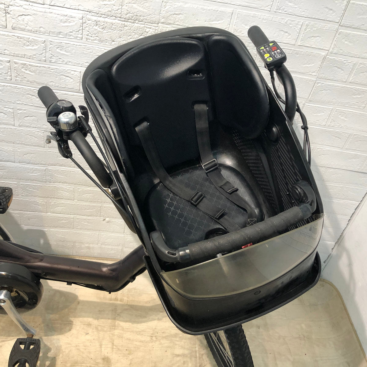 中古電動自転車 ブリヂストン アンジェリーノ プティット e ブラウン 20インチ YA095