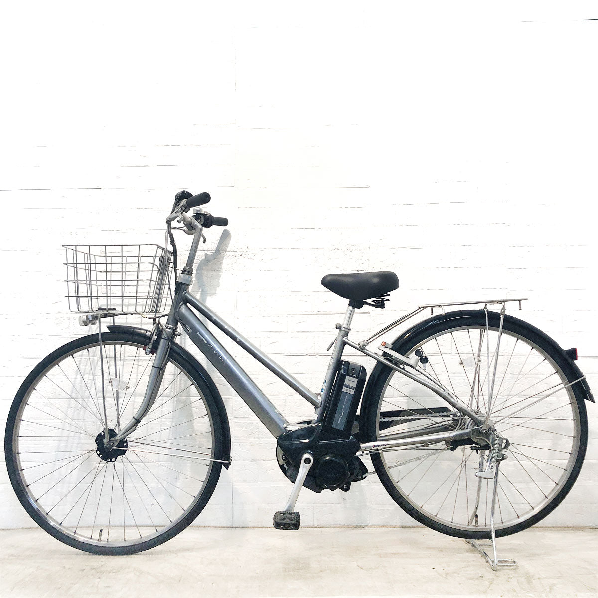 中古電動自転車 ブリヂストン A.C.L シルバー 27インチ YG013