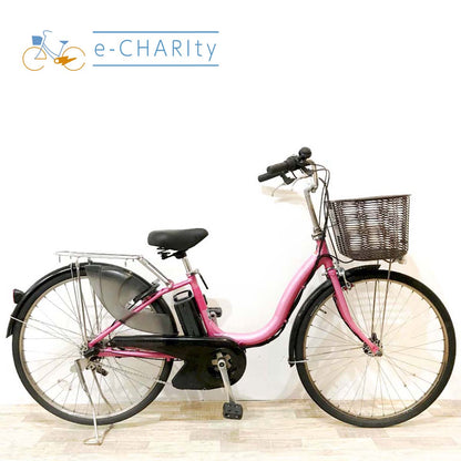 ヤマハ PAS ナチュラL ピンク 26インチ KJ086 【中古車】