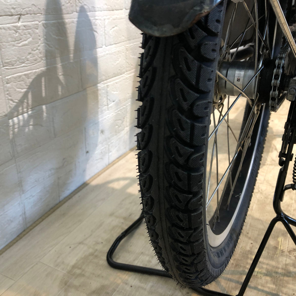 中古電動自転車 ブリヂストン アンジェリーノ プティット e ブラウン 20インチ YA095