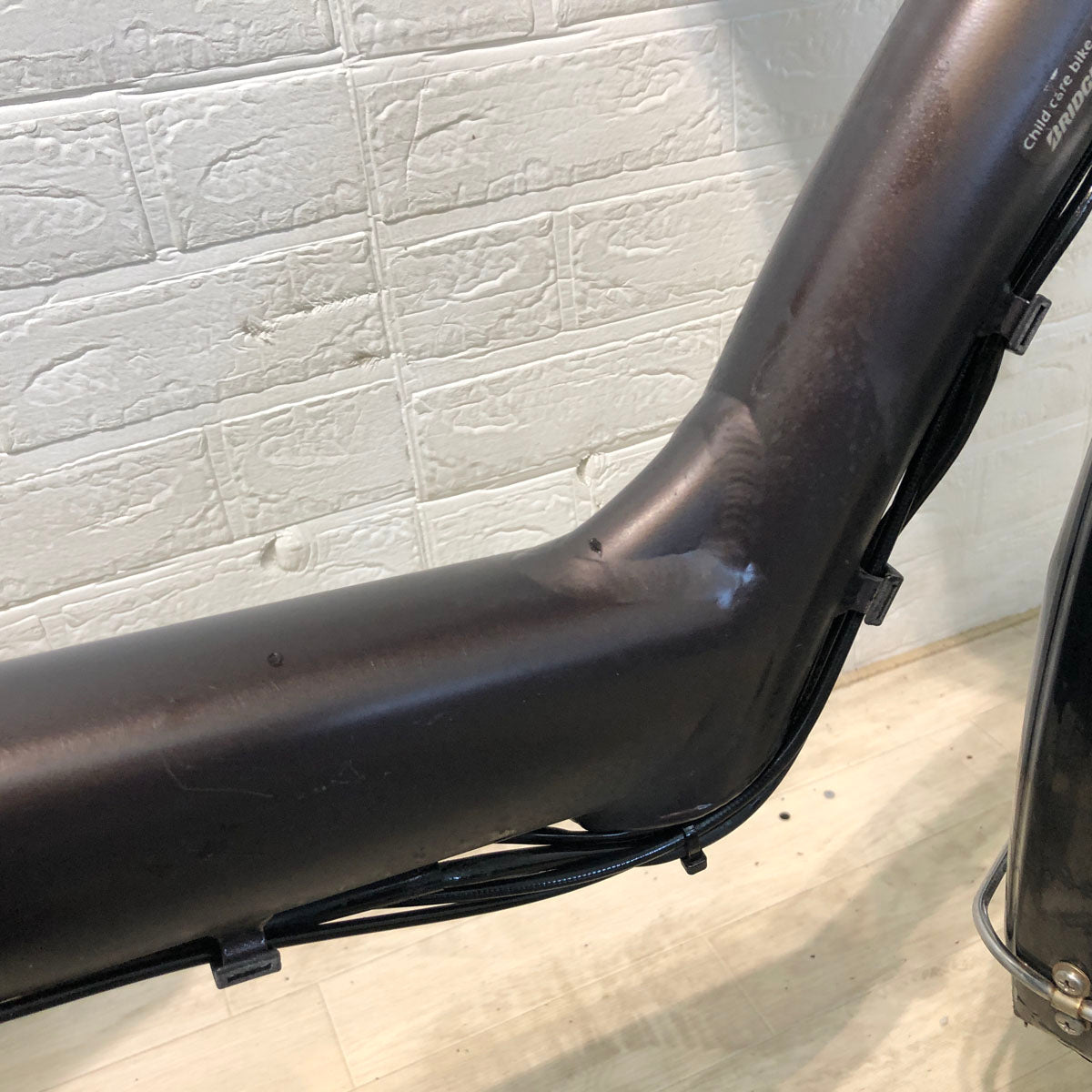 中古電動自転車 ブリヂストン アンジェリーノ プティット e ブラウン 20インチ YA095