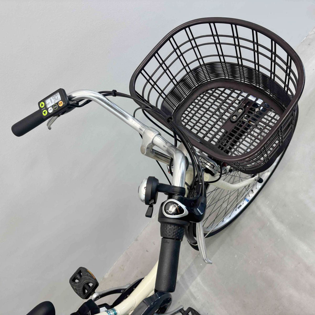 中古電動自転車 ヤマハ PAS ナチュラM ホワイト 26インチ YJ032