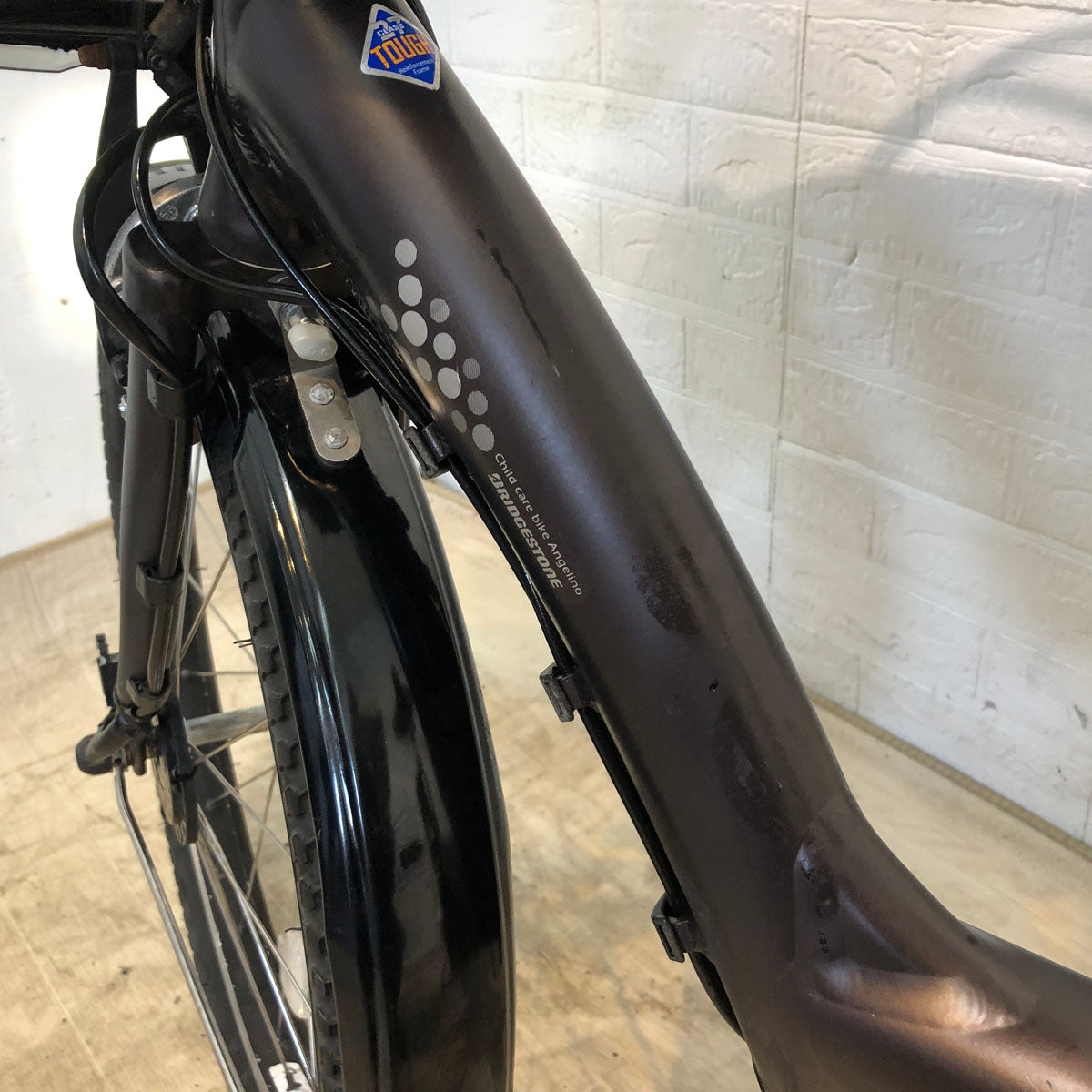 中古電動自転車 ブリヂストン アンジェリーノ プティット e ブラウン 20インチ YA095