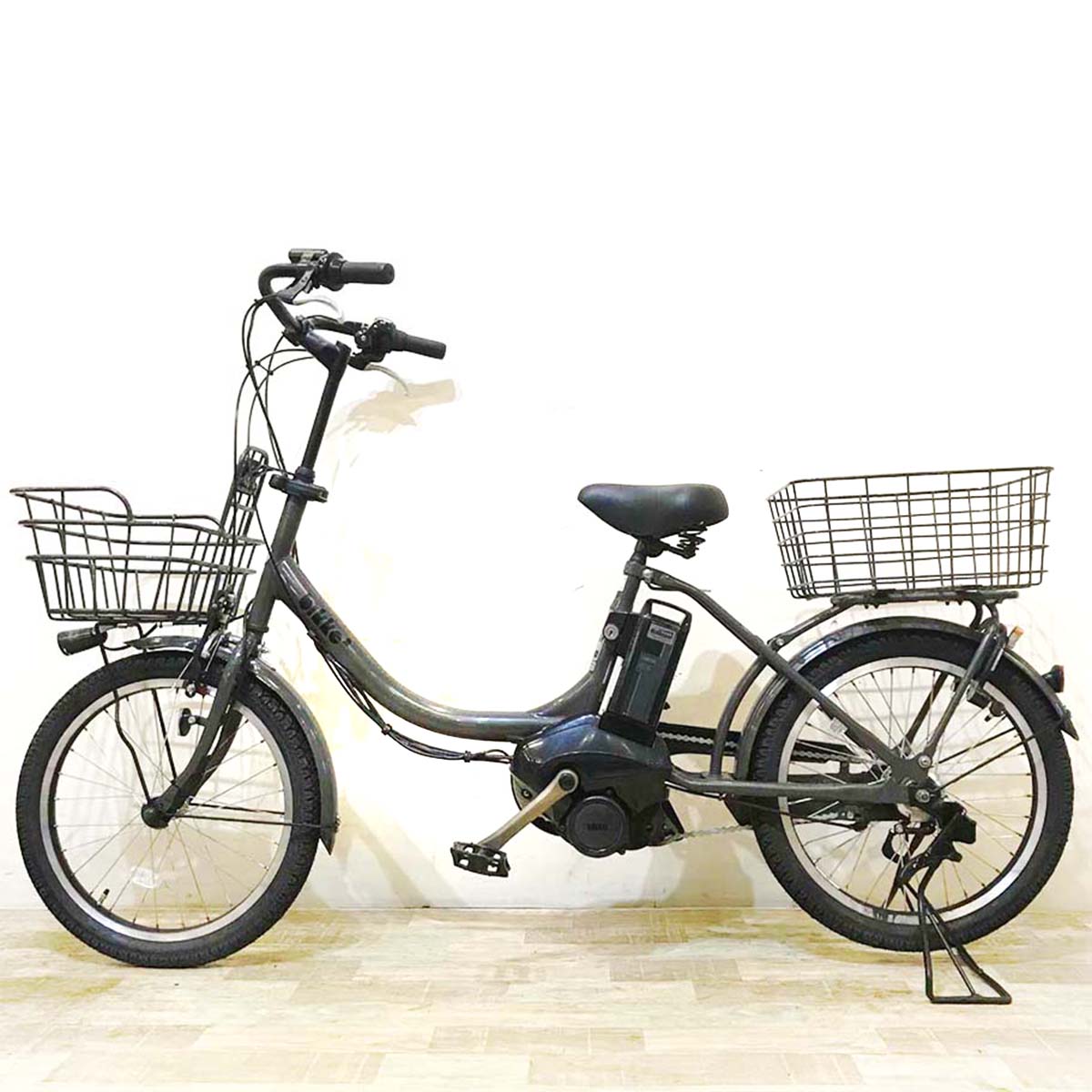 ブリヂストン bikke 2 e ビッケ ツー イー グレー 20インチ KZ148 【中古車】