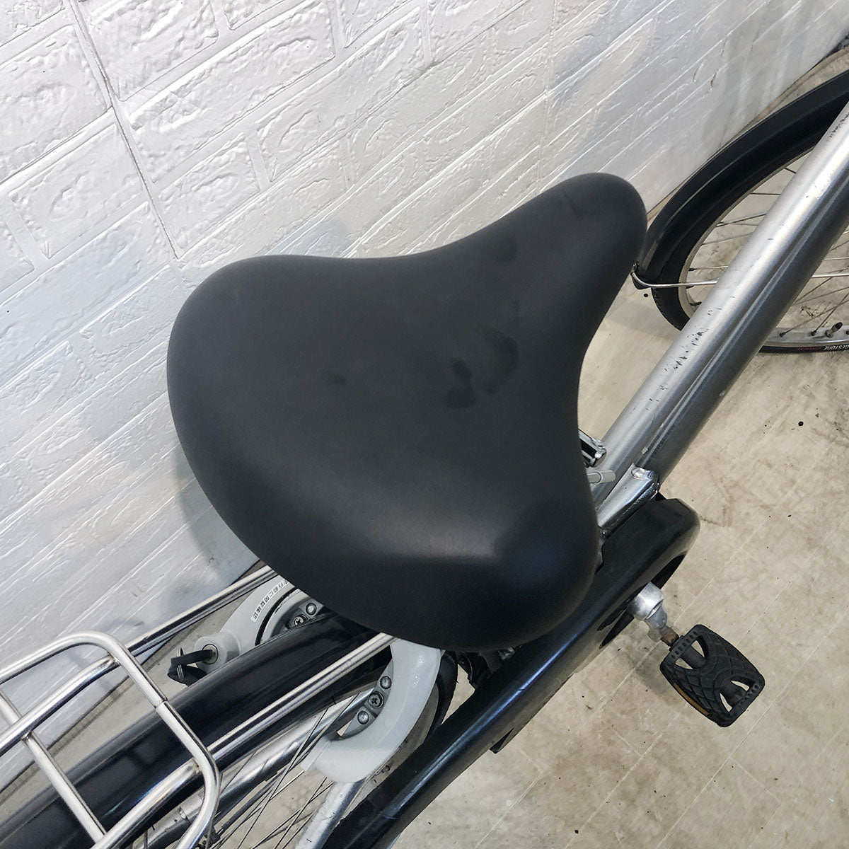 中古電動自転車 ブリヂストン A.C.L シルバー 27インチ YG013