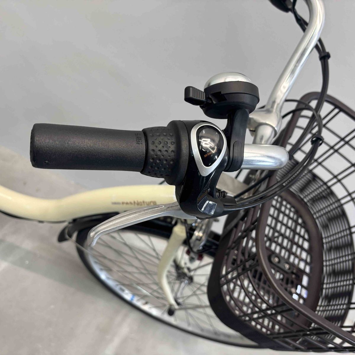 中古電動自転車 ヤマハ PAS ナチュラM ホワイト 26インチ YJ032