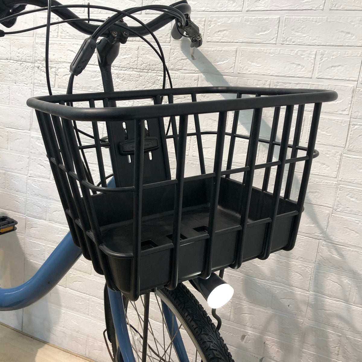 中古電動自転車 ブリヂストン bikke MOB dd ビッケ モブ dd ブルー 前24×後20インチ YA096