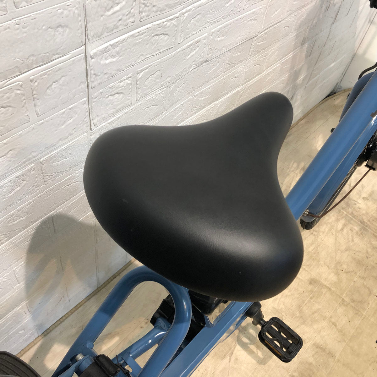 中古電動自転車 ブリヂストン bikke MOB dd ビッケ モブ dd ブルー 前