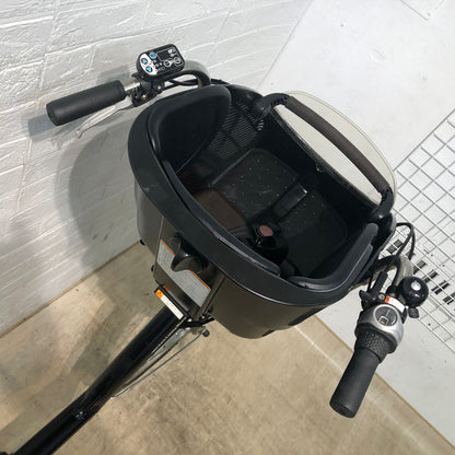 ヤマハ PAS リトルモア ブラック 前22×後26インチ YU005【中古車】