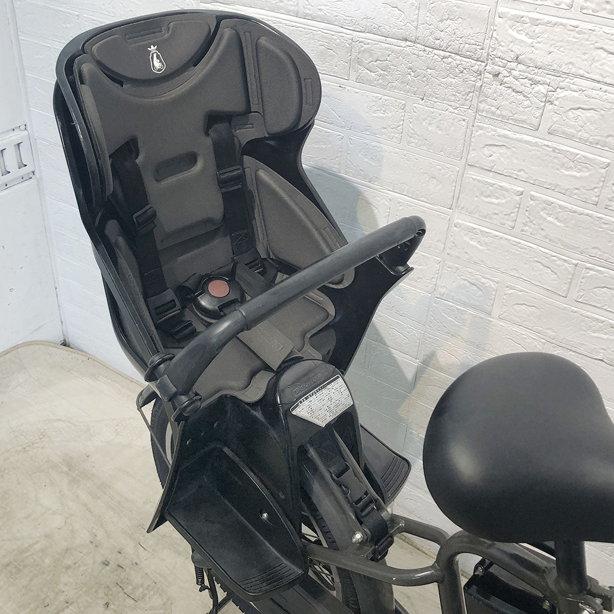 中古電動自転車 新品バッテリー ブリヂストン ビッケポーラーe グレー 20インチ YG014