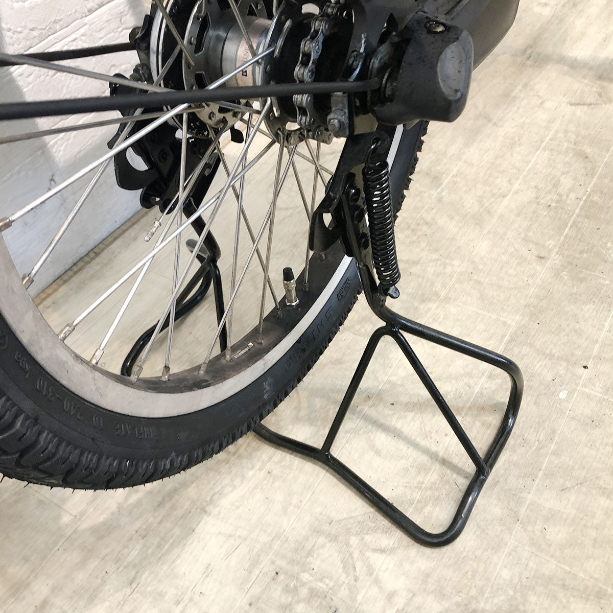 中古電動自転車 新品バッテリー ブリヂストン ビッケポーラーe グレー 20インチ YG014