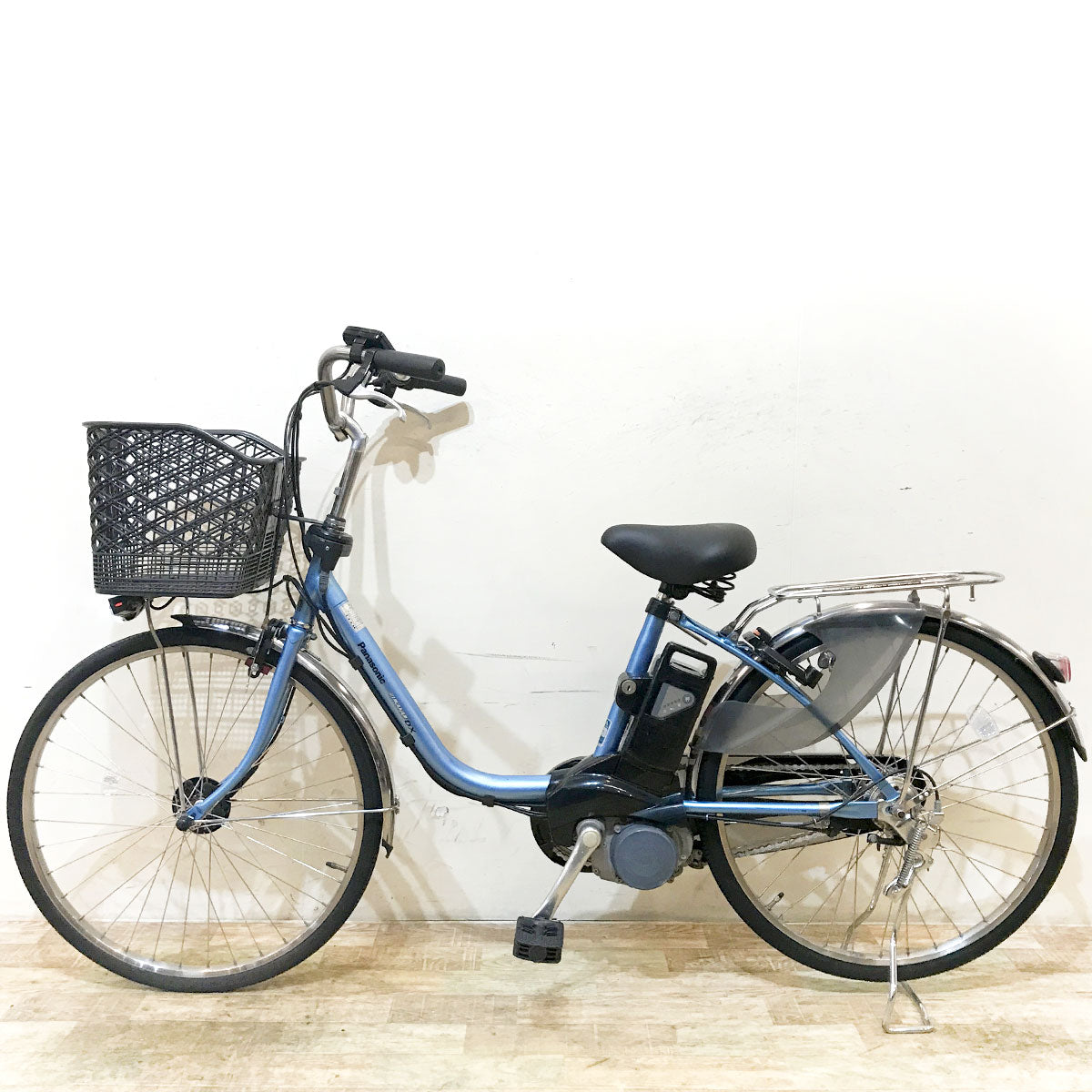 中古電動自転車 パナソニック ビビ DX ブルー 24インチ KF012 – e-CHARIty