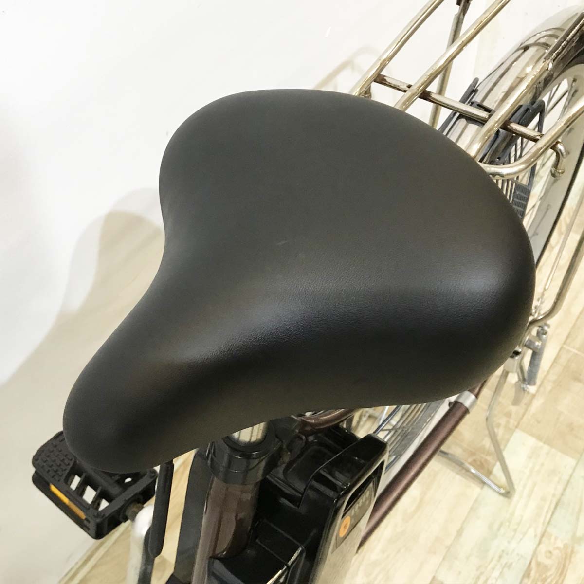 中古電動自転車 パナソニック ビビSX ブラウン 26インチ KJ087