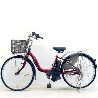 ヤマハ PAS チア レッド 26インチ YJ034 【中古車】