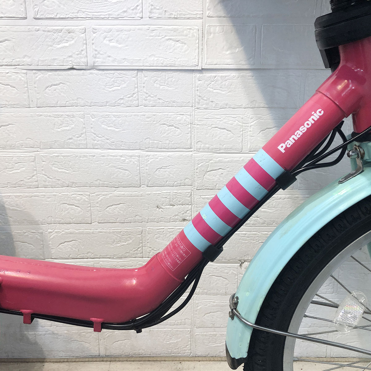 中古電動自転車 パナソニック ギュットミニDX ピンク 20インチ YG015