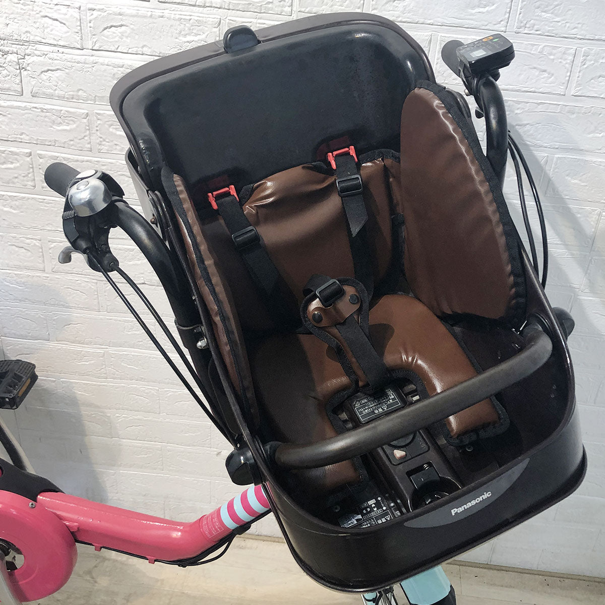 中古電動自転車 パナソニック ギュットミニDX ピンク 20インチ YG015