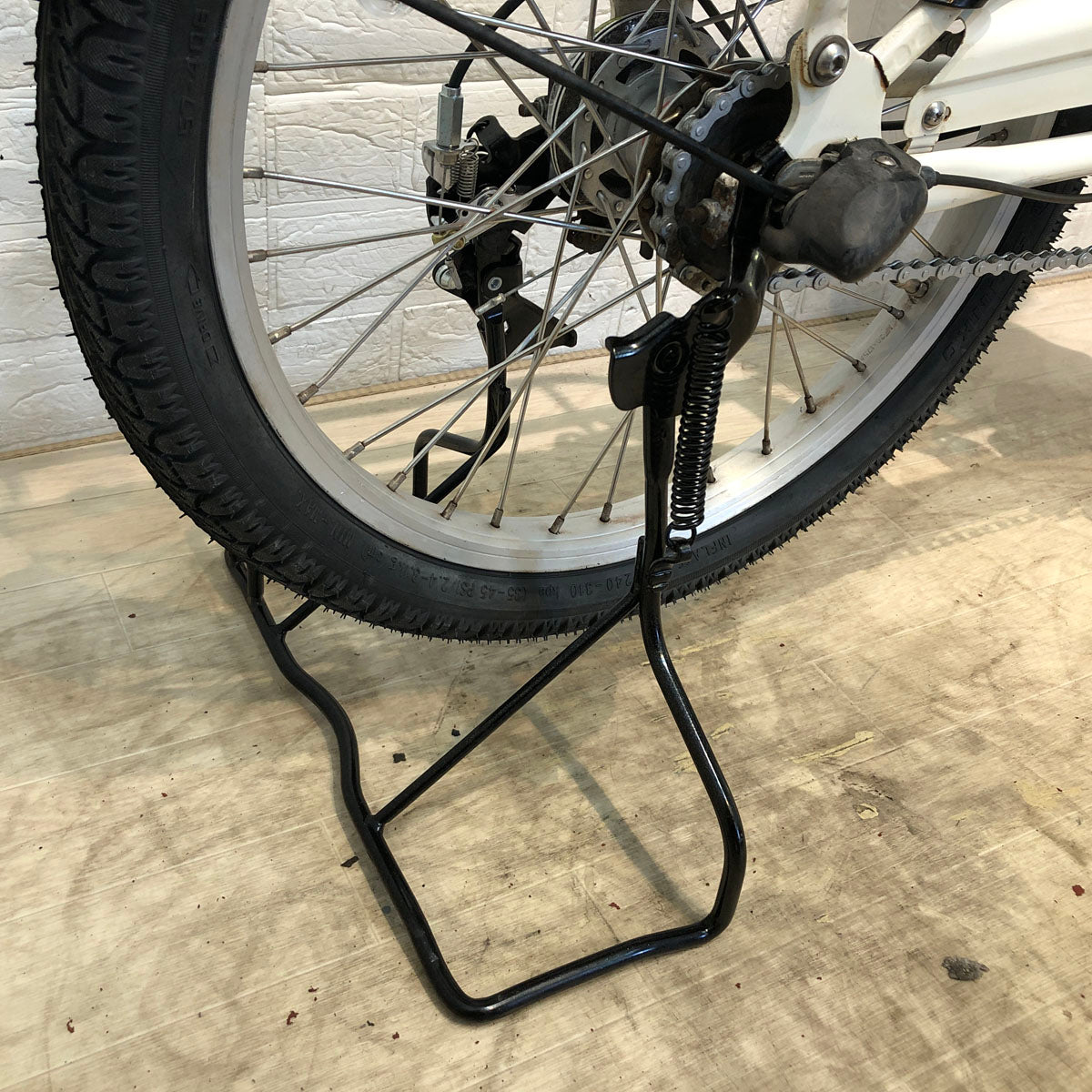 中古電動自転車 パナソニック ギュット ミニ DX ホワイト 20インチ YA097