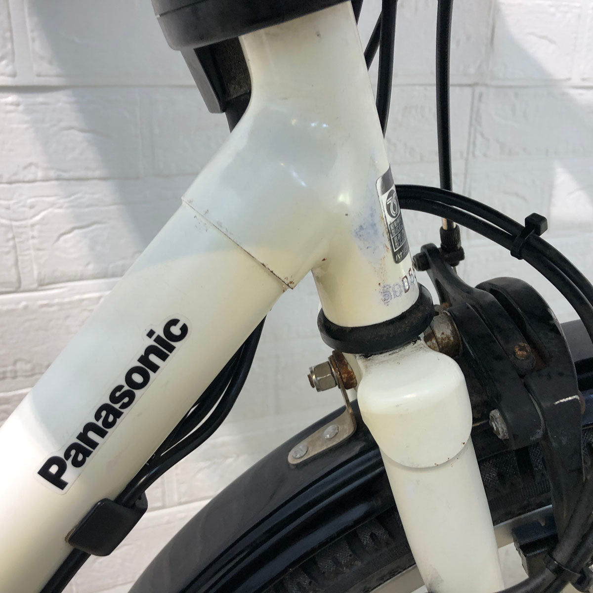 中古電動自転車 パナソニック ギュット ミニ DX ホワイト 20インチ YA097