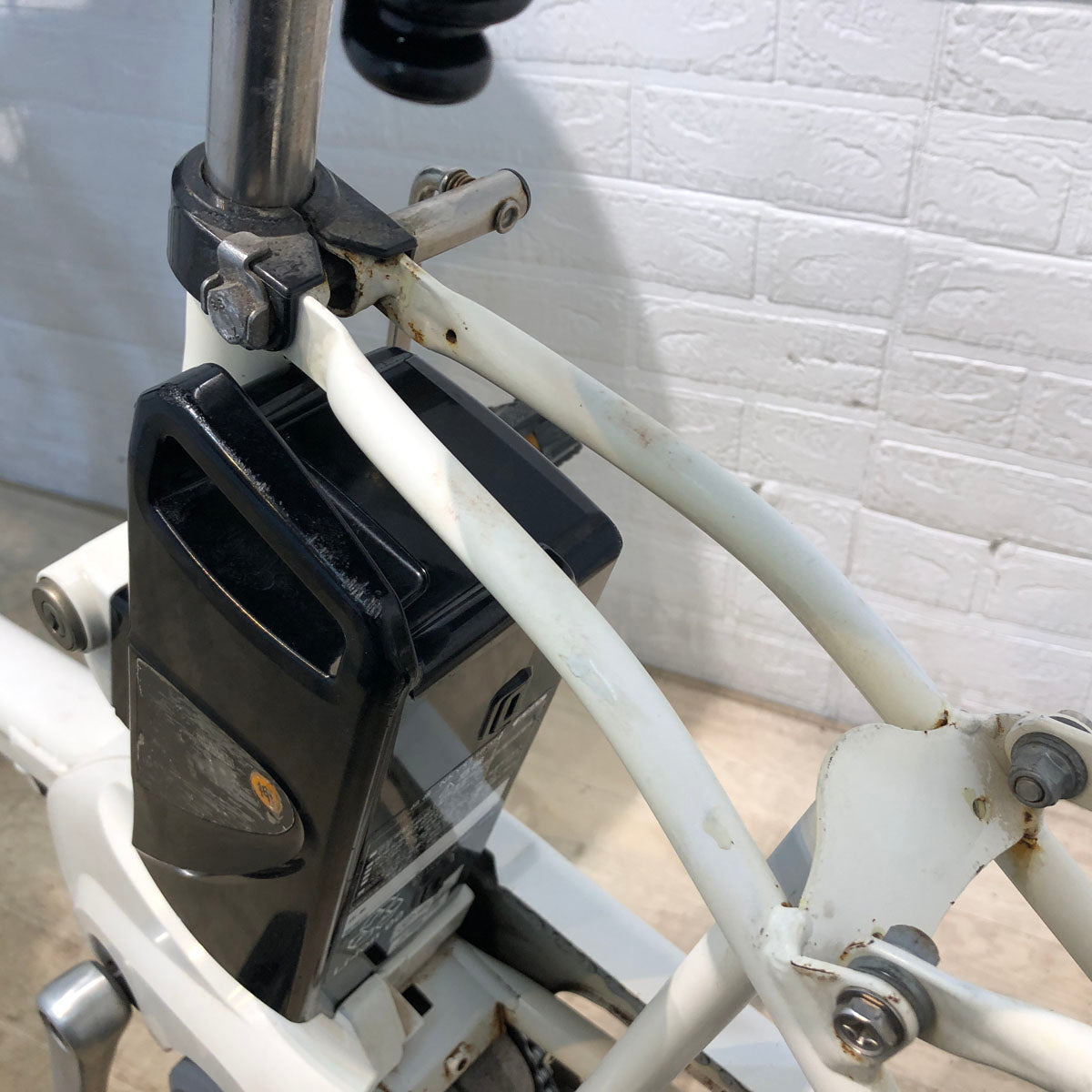 中古電動自転車 パナソニック ギュット ミニ DX ホワイト 20インチ YA097