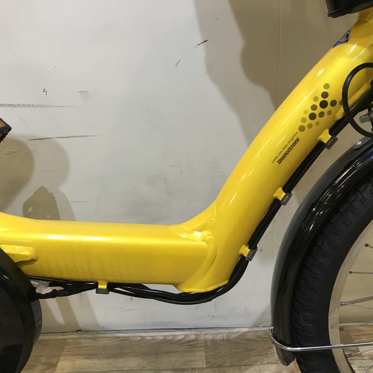中古電動自転車 ブリヂストン アンジェリーノ プティット e イエロー