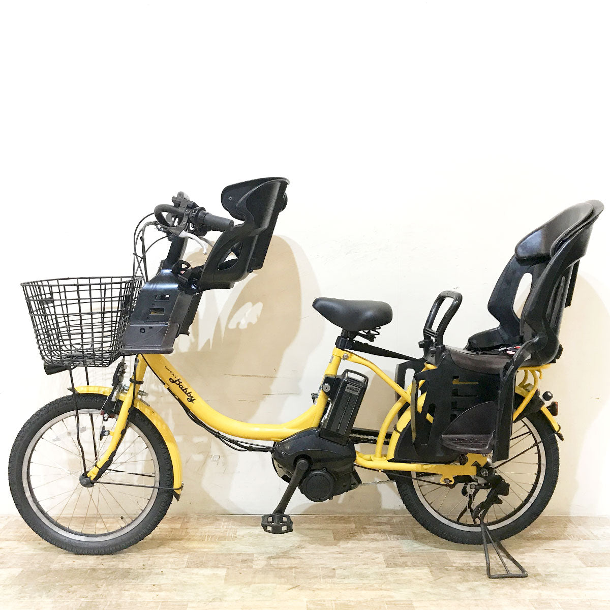 中古電動自転車 ヤマハ PAS Babby XL パス バビー XL イエロー 20