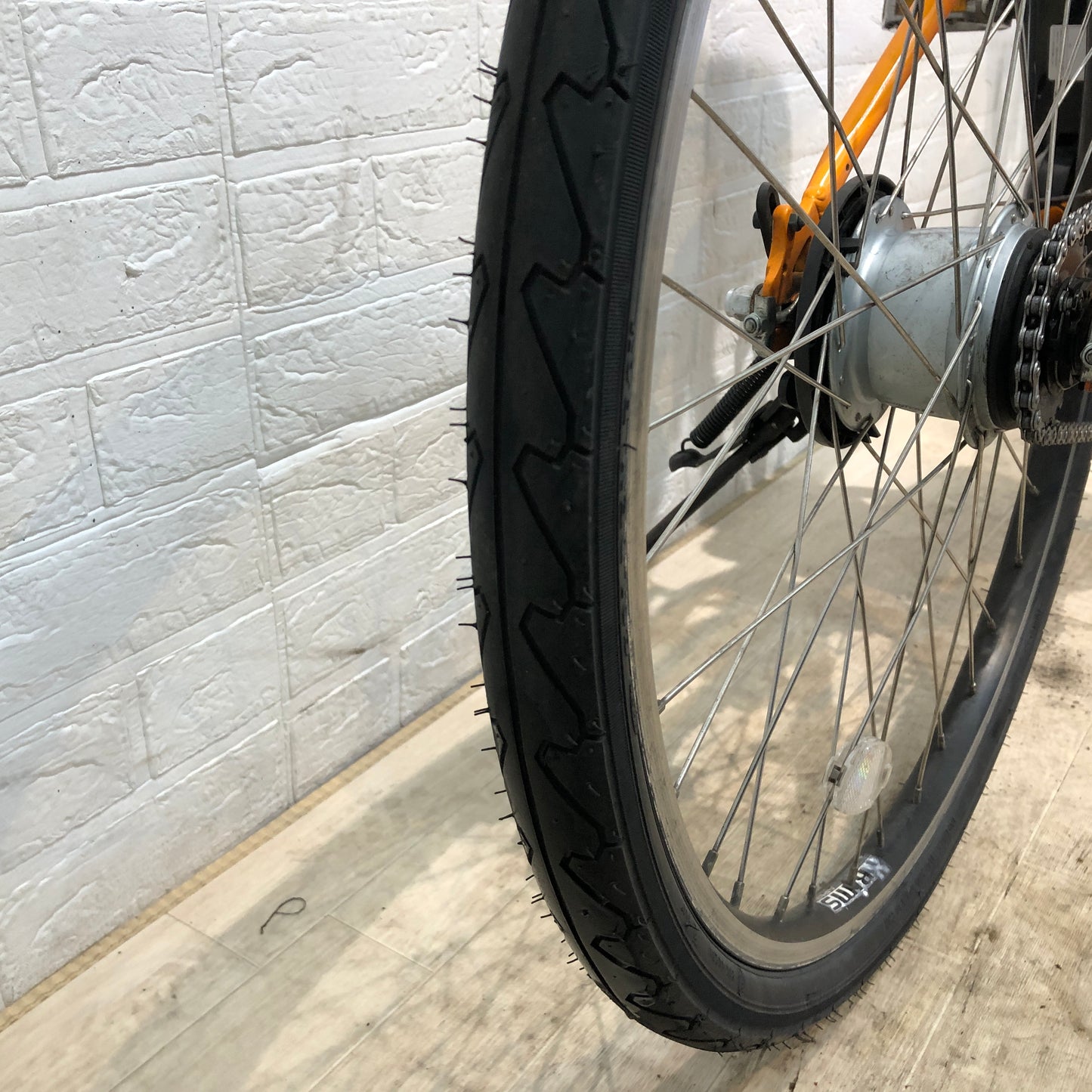 ヤマハ PAS Brace XL パス ブレイス XL オレンジ 26インチ YP001 【中古車】