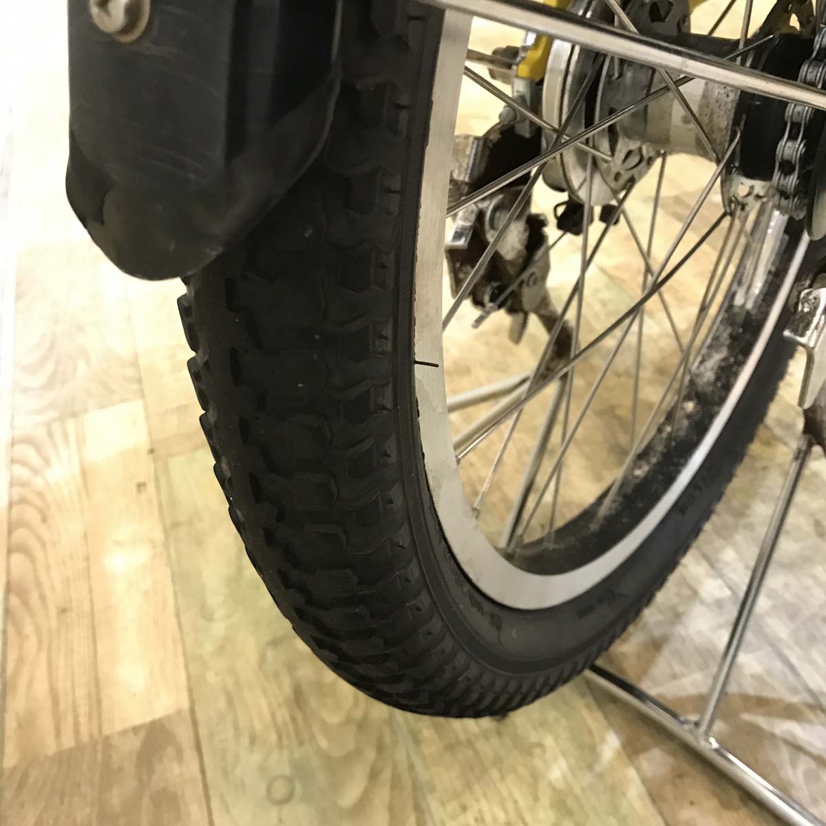 中古電動自転車 ブリヂストン アンジェリーノ プティット e イエロー