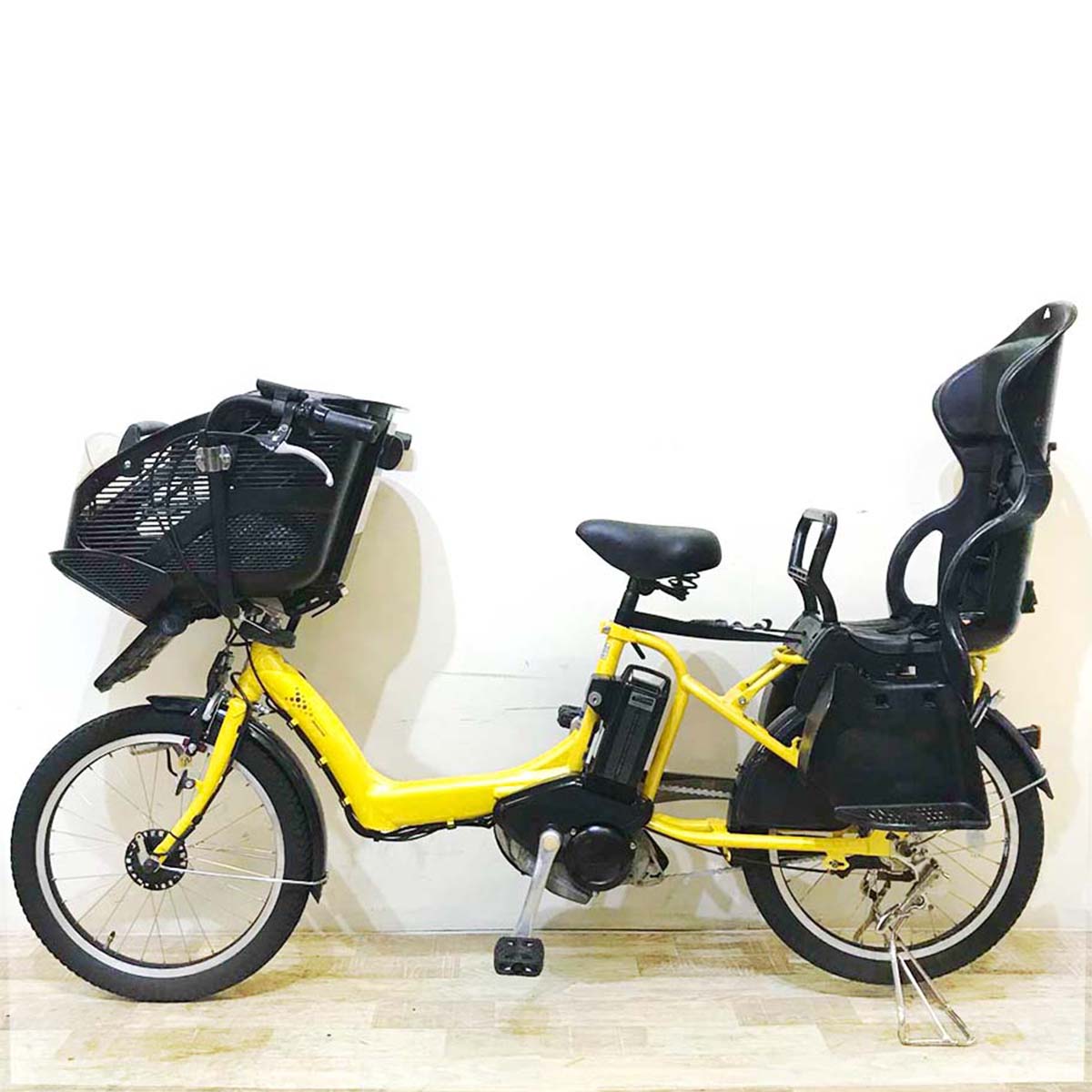 中古電動自転車 ブリヂストン アンジェリーノ プティット e イエロー