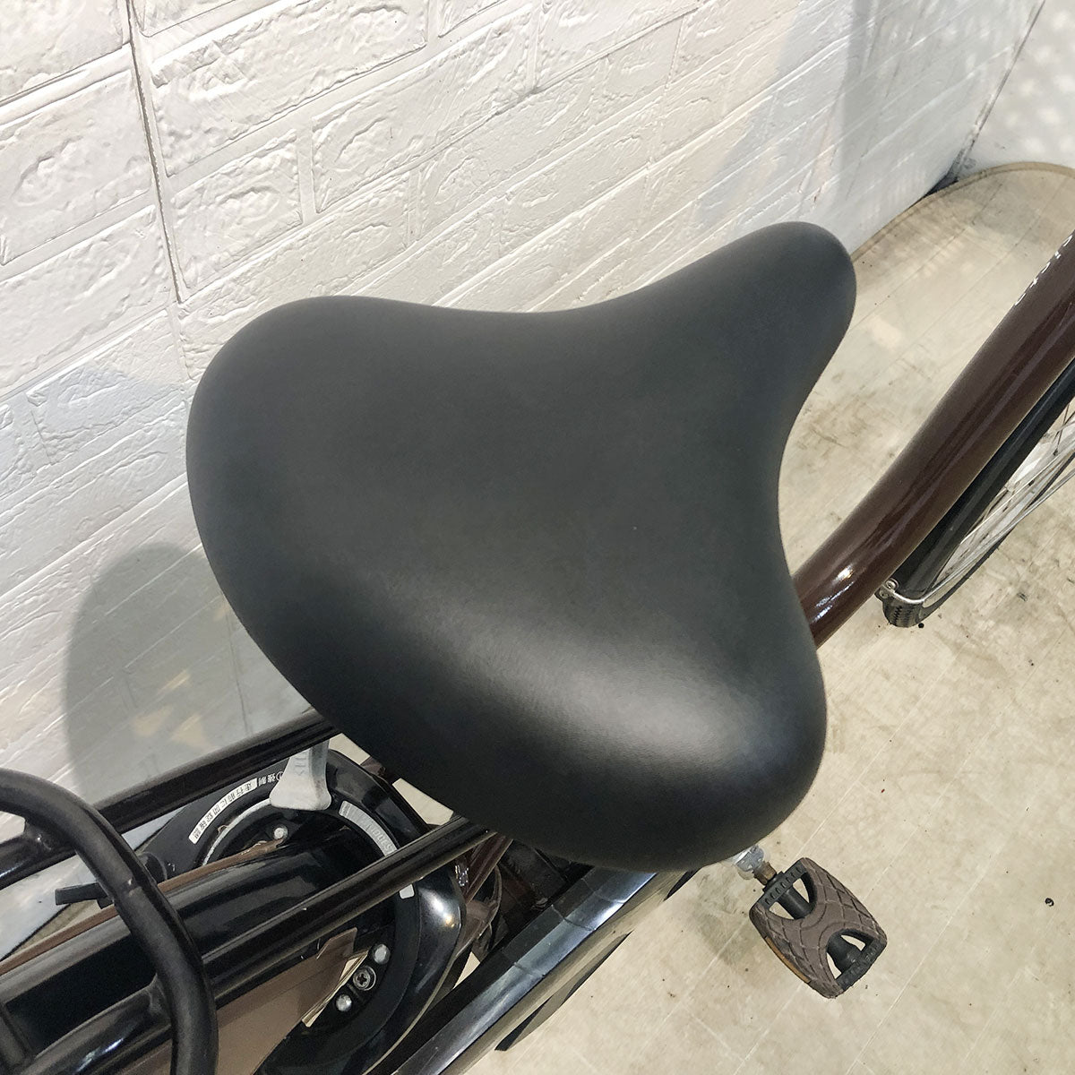 中古電動自転車 ブリヂストン アシスタリチウムDX ブラウン 26インチ YG016