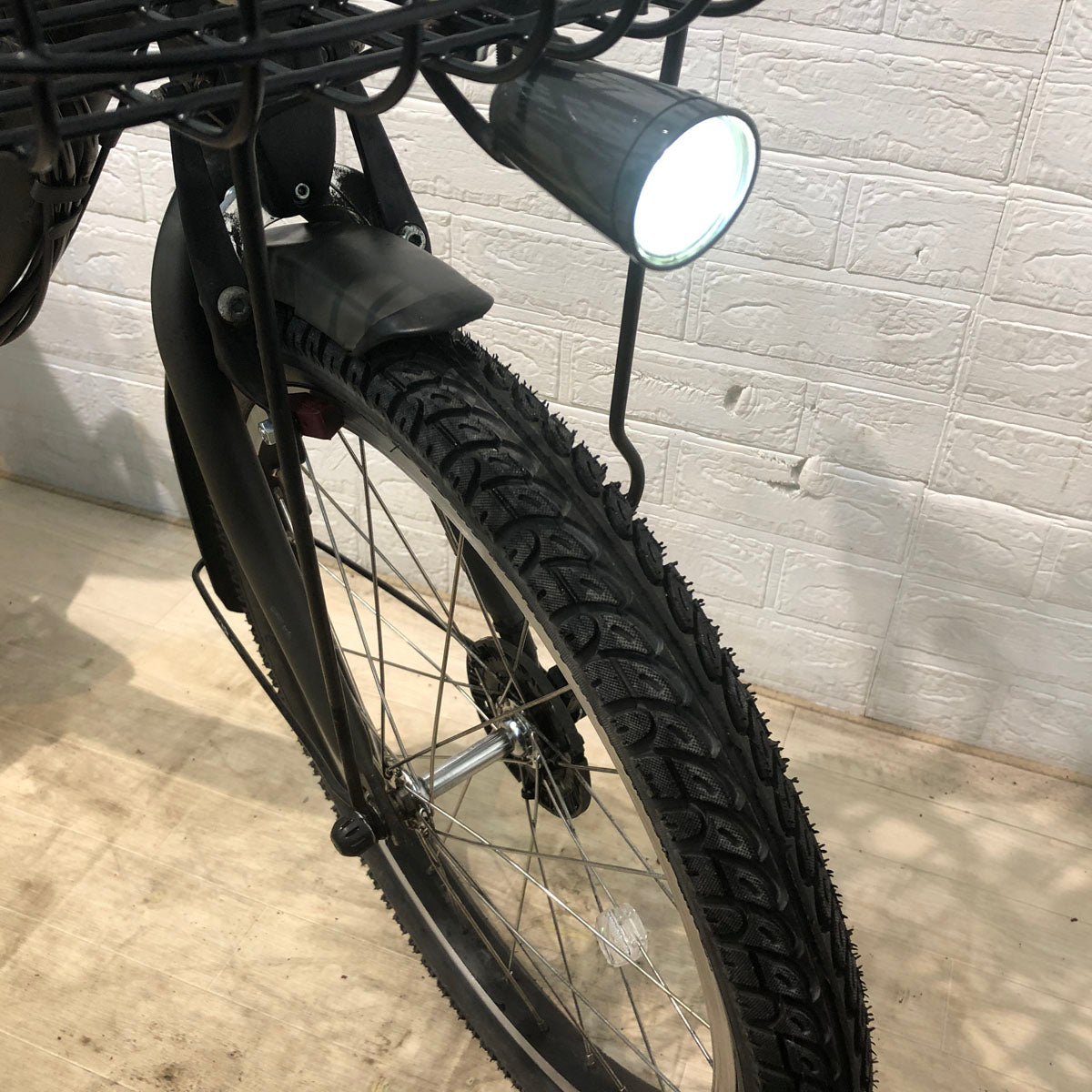 ブリヂストン bikke e ビッケ イー グレー 20インチ YA098  【中古車】