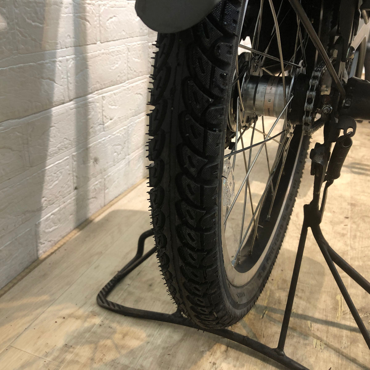 ブリヂストン bikke e ビッケ イー グレー 20インチ YA098  【中古車】