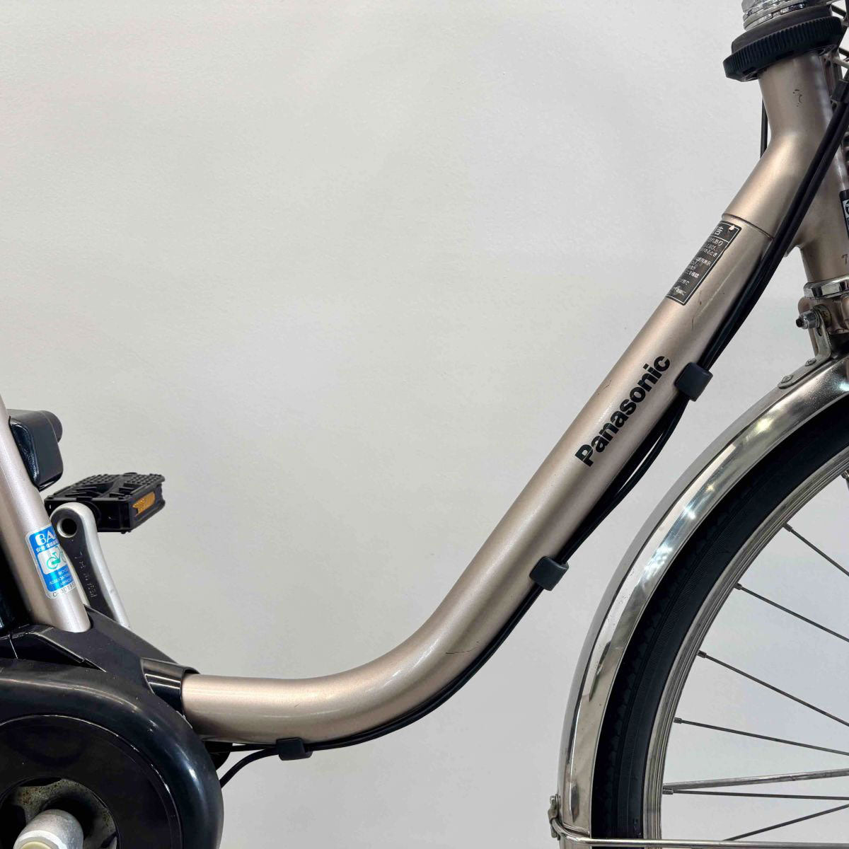 中古電動自転車 パナソニック ビビTX ピンク 26インチ YJ036