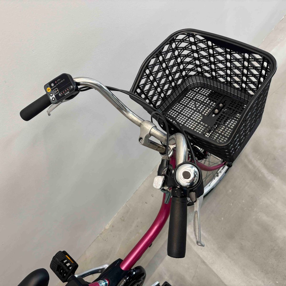 中古電動自転車 パナソニック ビビSS20 ピンク 20インチ YJ037