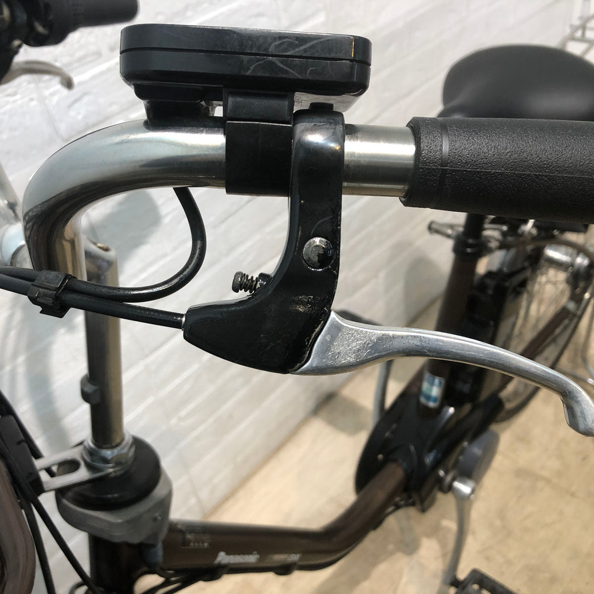 中古電動自転車 パナソニック ビビ DX ブラウン 26インチ YA099