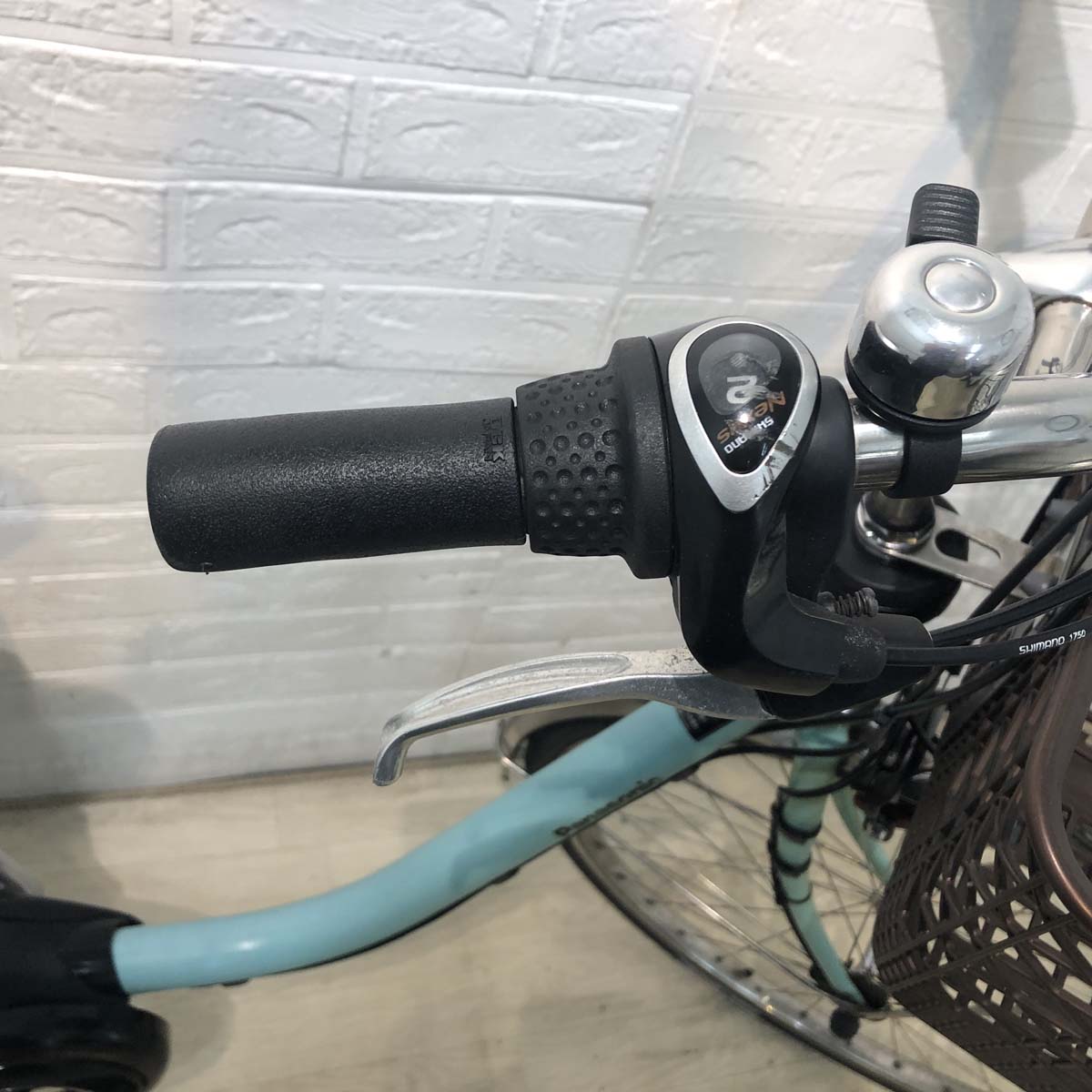 中古電動自転車 パナソニック ビビDX グリーン 26インチ YG018