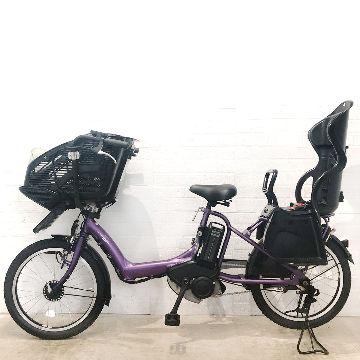 ヤマハ PAS Kiss mini パス キッス ミニ パープル 20インチ YU010 【中古車】