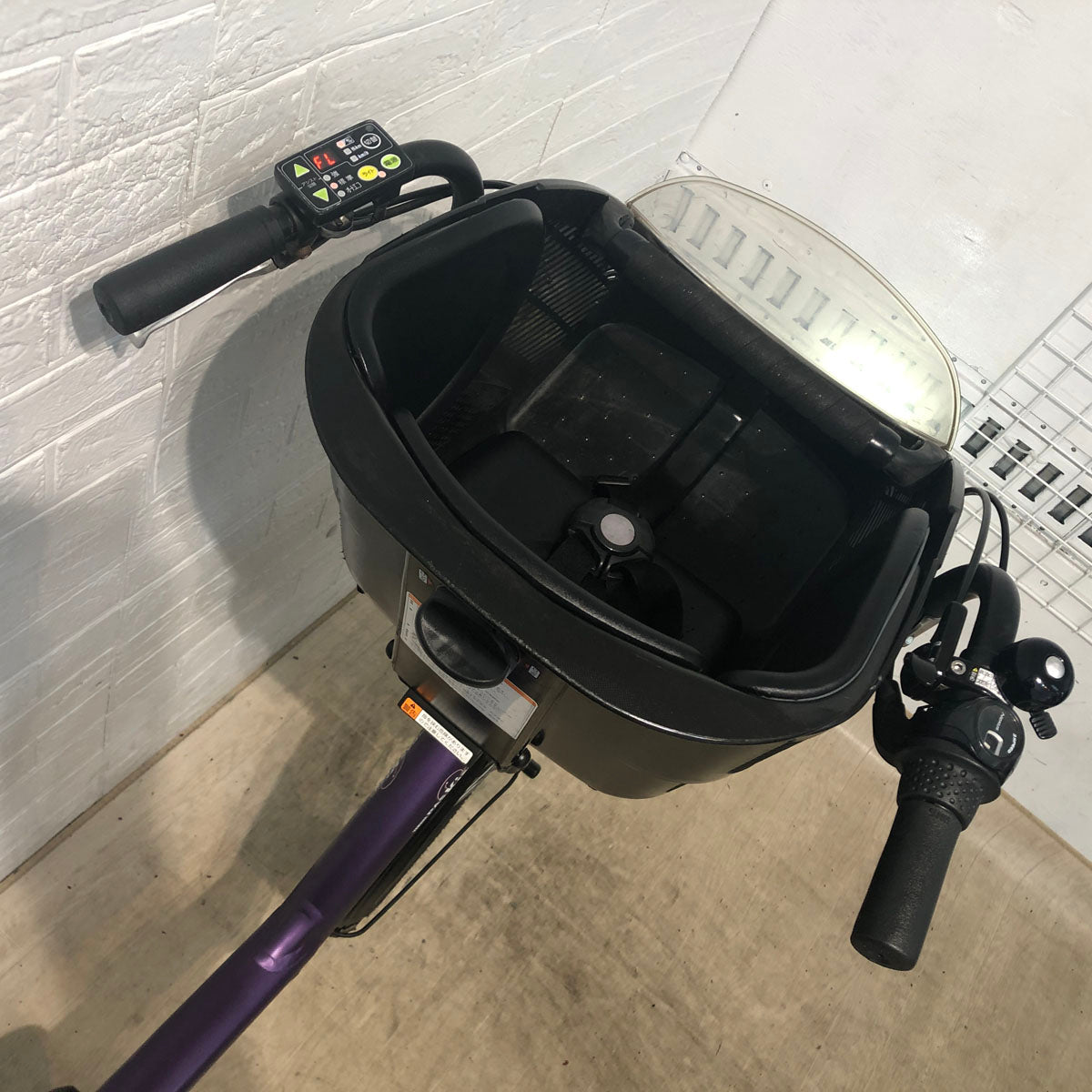 ヤマハ PAS Kiss mini パス キッス ミニ パープル 20インチ YU010 【中古車】