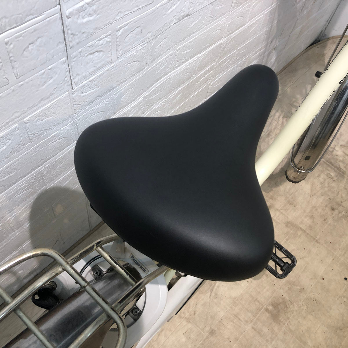 中古電動自転車 パナソニック ビビ NX アイボリーホワイト 26インチ YA100